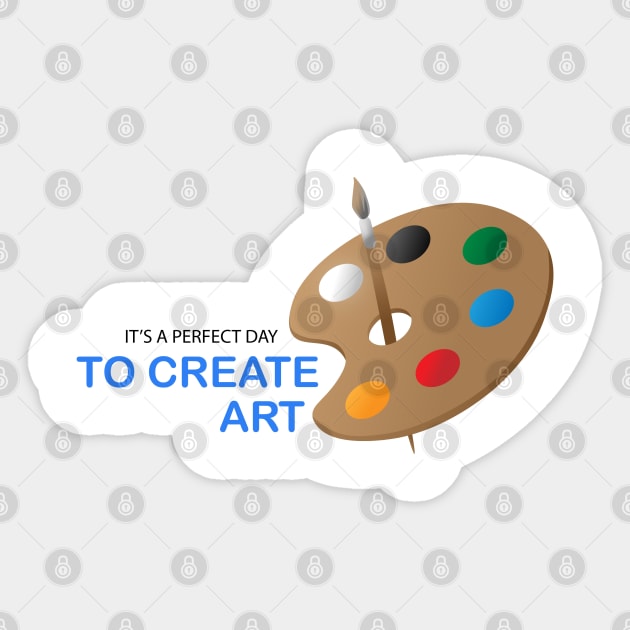 Create art Sticker by Karroart